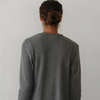 The Sweater Rib Cardigan- Charcoal Grey