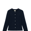 The Sweater Rib Cardigan- Navy