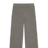 Sweater Rib Kick Flare - Charcoal Grey