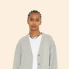 Benny Cardigan - Heather Grey