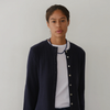 The Sweater Rib Cardigan- Navy
