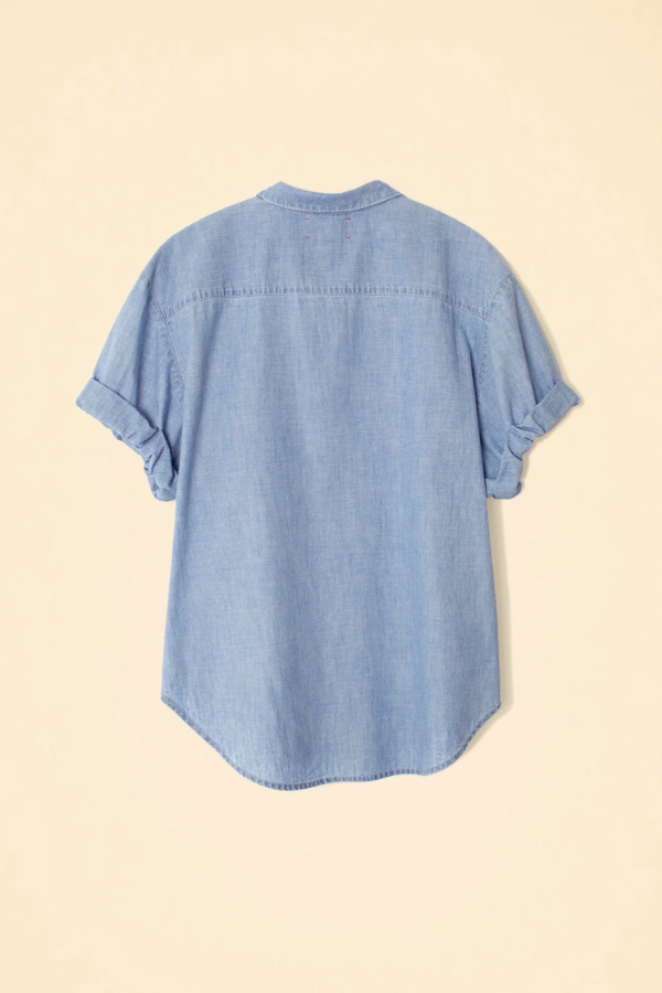 Channing Shirt - Dusty Blue