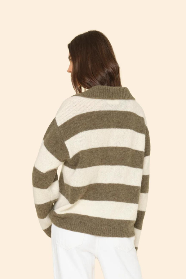 Benton Sweater - Cream Loden