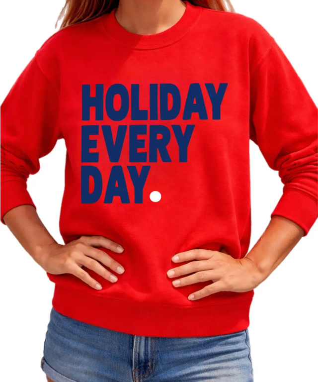 Holiday Everyday Crewneck