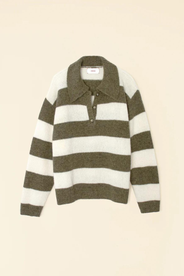 Benton Sweater - Cream Loden