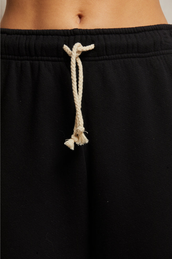 Michelle Fleece Jogger - True Black