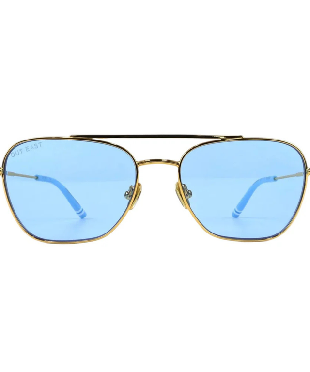 Rosewood 18K Sunglasses- Sky Blue