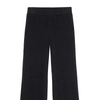 Sweater Rib Kick Flare - Jet