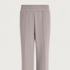 The Wide Leg Pant 28-Taupe Marl
