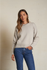 Janet Cotton Sweater - Silver