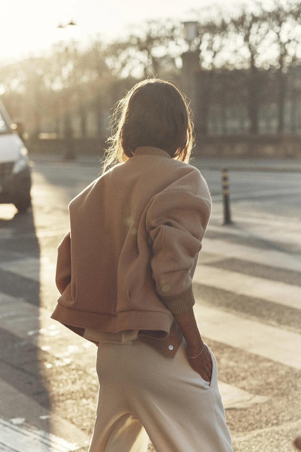 Braidy Jacket - Warm Camel