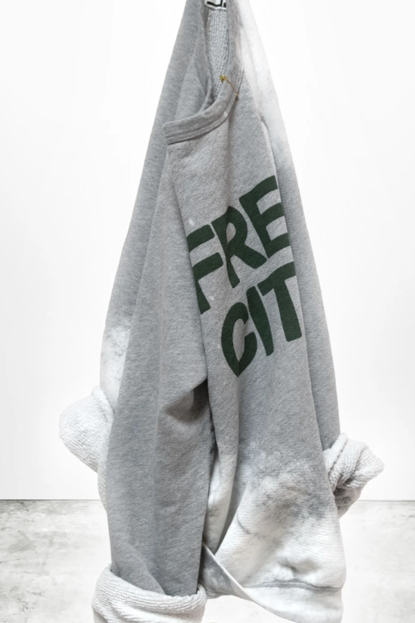 Bleachout Raglan Sweatshirt - Heather Surplus HTHSR