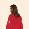 Carey Sweater - Red Blue