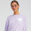 Heart Sweatshirt - Lavender