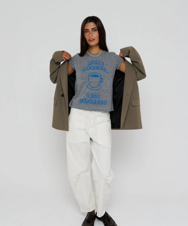 Femme Crew- More Espresso, Less Depresso