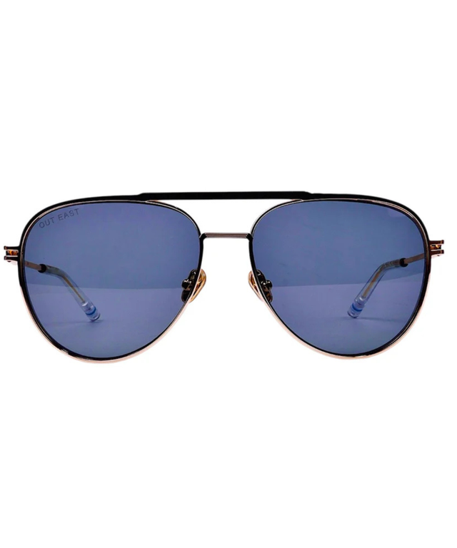 Garrick Sunglasses- Mirrored Dark Blue