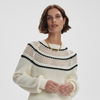 Padbury Pointelle Knit Sweater