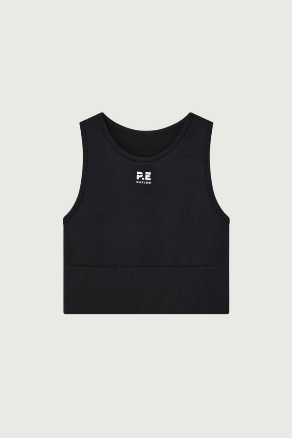 Restore Seamless Tank Top- Black