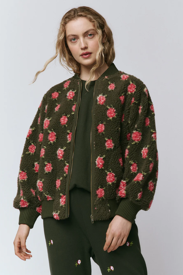 The Great Plush Bomber - Green Rose