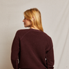 Ziggy Shrunken Crewneck - Blackberry