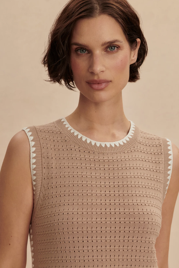 Dwight Tank Knit Dress-Lt Taupe