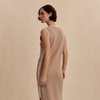 Dwight Tank Knit Dress-Lt Taupe