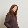 Heart Hoodie - Cocoa Powder