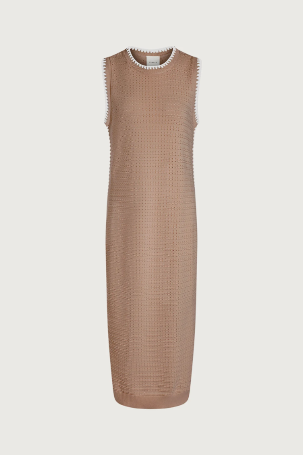 Dwight Tank Knit Dress-Lt Taupe