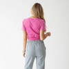 Pocket Tee-Acid Fuchsia