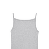 Sweater Rib Tank - Heather Grey