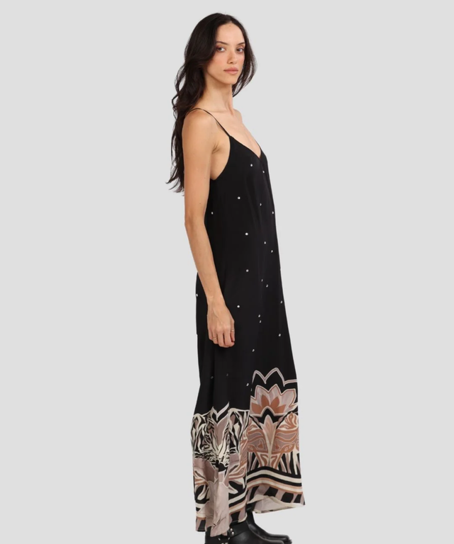 Silk Dress Lotus Tiger-Eclipse