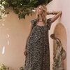 The Ruffle Coverup - Leopard