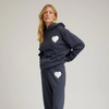 Heart Sweatpant- Navy