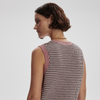 Knowles Knit Vest - Woodrose