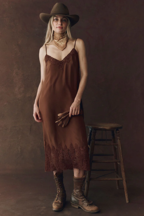 Legacy Dress- Chocolate
