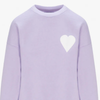 Heart Sweatshirt - Lavender