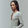 Rib Henley - Grey