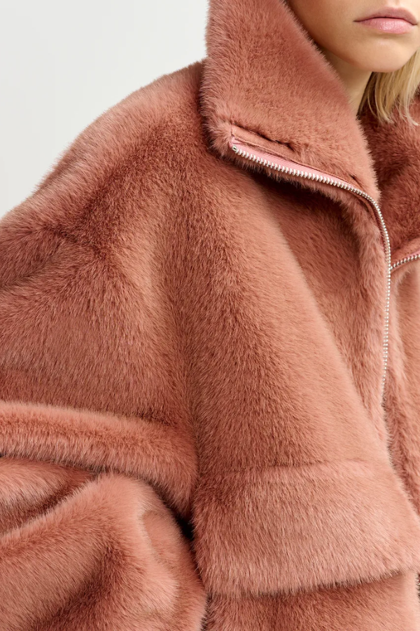 Genz Faux Fur Jacket - Bellini