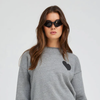 Heart Sweatshirt - Grey