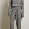 Michelle Fleece Jogger - Dark Heather Grey