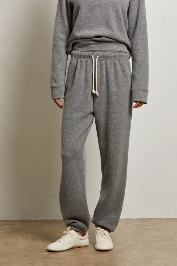 Michelle Fleece Jogger - Dark Heather Grey