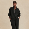 The Wide Leg Pant 28"- Black