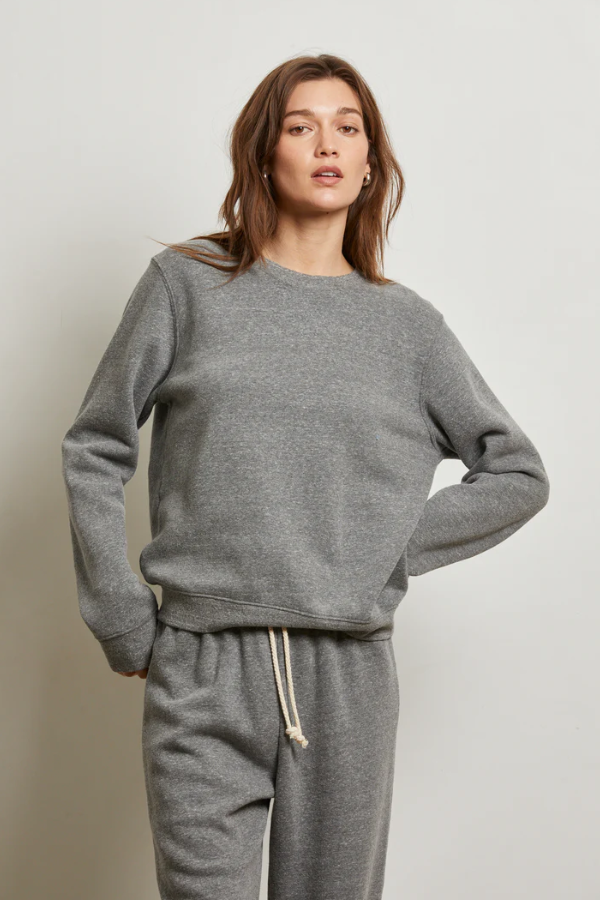 Scarlett Sweatshirt- Dark Heather Grey