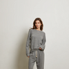 Michelle Fleece Jogger - Dark Heather Grey
