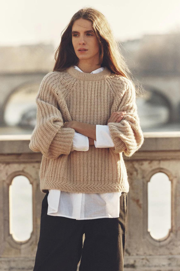 Landrey Sweater - Cream Ice