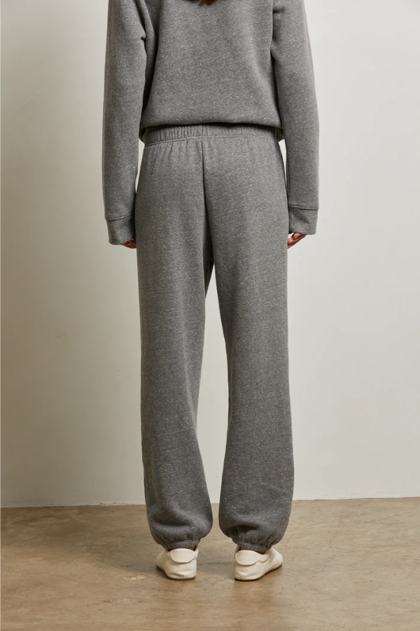 Michelle Fleece Jogger - Dark Heather Grey