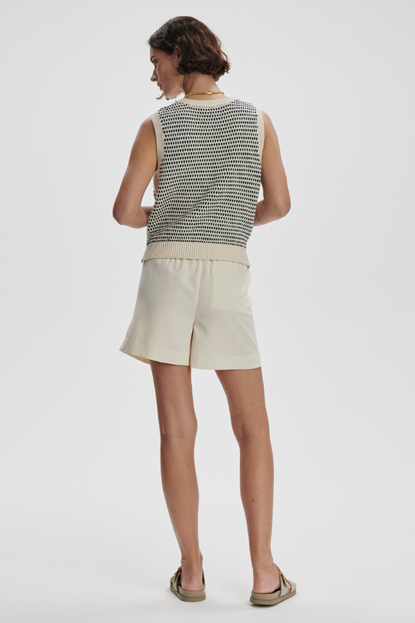 Knowles Knit Vest - Birch