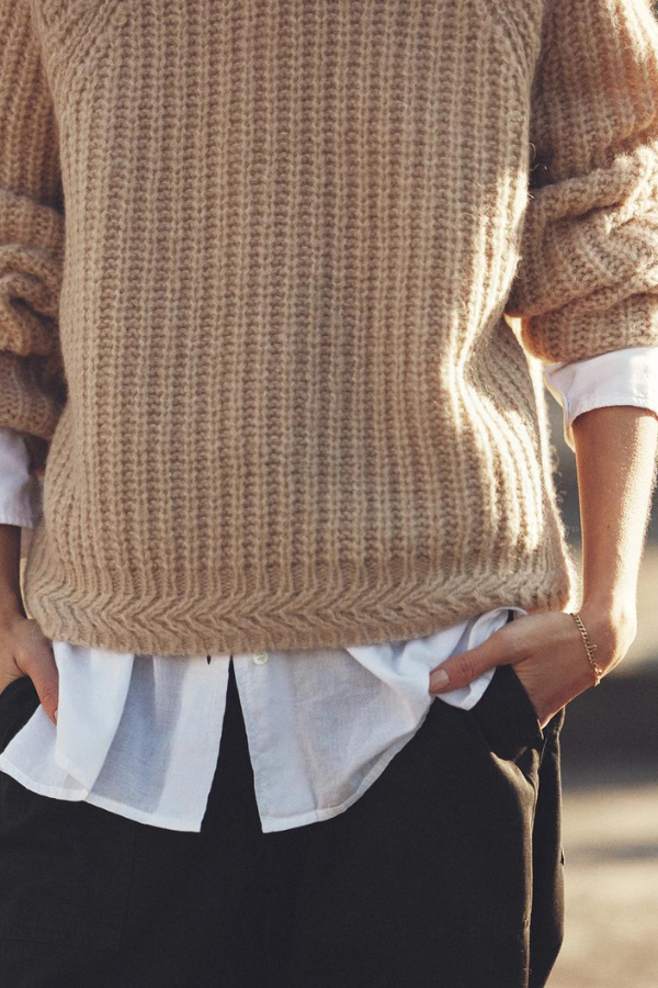 Landrey Sweater - Cream Ice