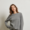 Scarlett Sweatshirt- Dark Heather Grey