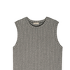 Sweater Rib Shell - Charcoal Grey